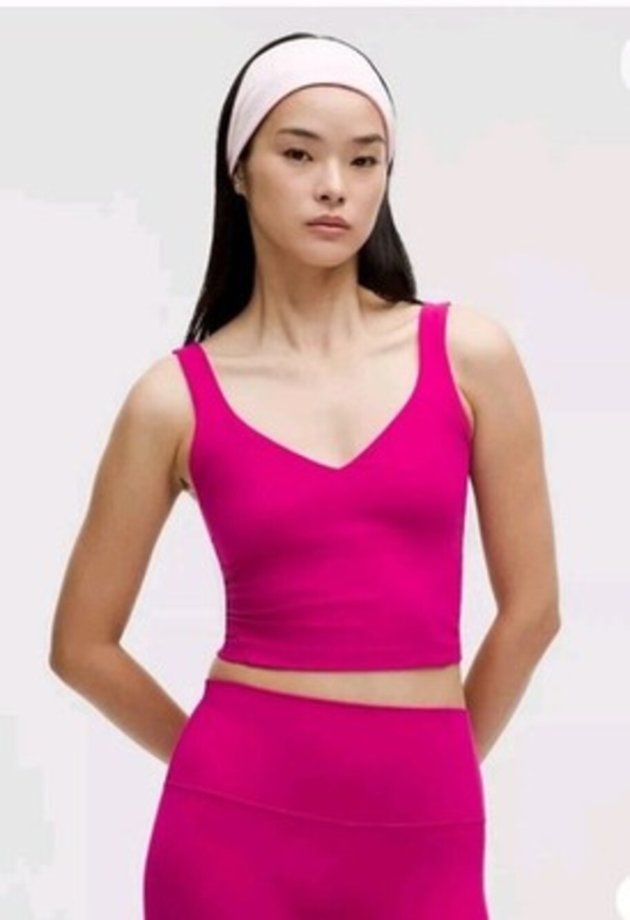 138 Lululemon Size 0 Womens RIPENED RASPBERRY Align Light Support A/B Cup Tank